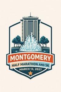 Montgomery Half Marathon and 5K Logo