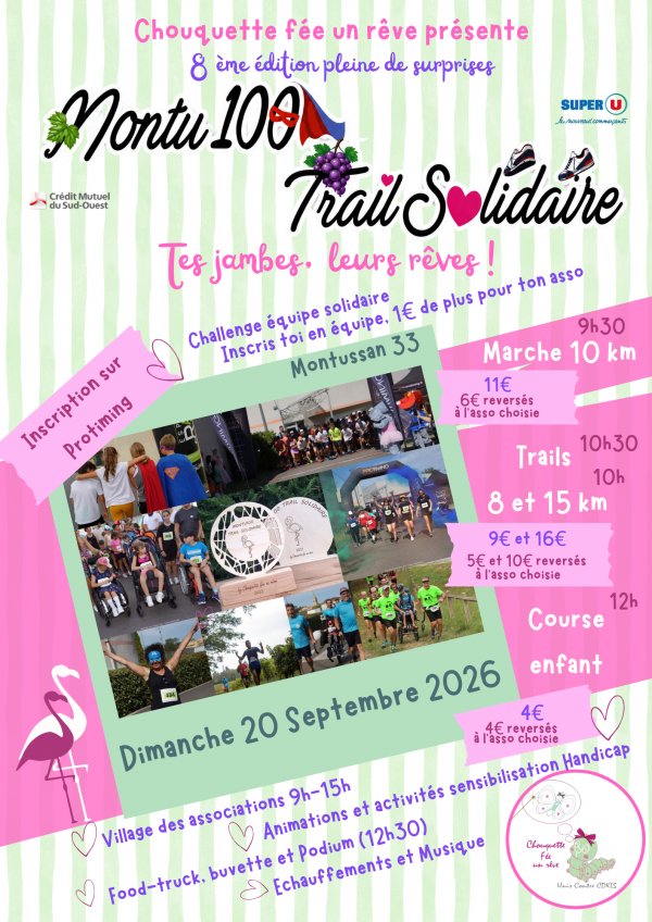 Montu 100 - Trail Solidaire Logo