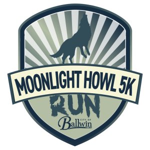 Moonlight Howl 5K Run/Walk Logo