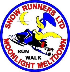Moonlight Meltdown 5k, Sunset Safari 10k Hybrid/Crossover Trail Run, Lakeview 1/2 Marathon Logo