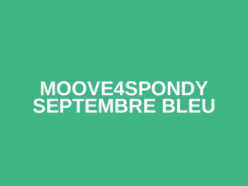 Moove4spondy Septembre Bleu Logo