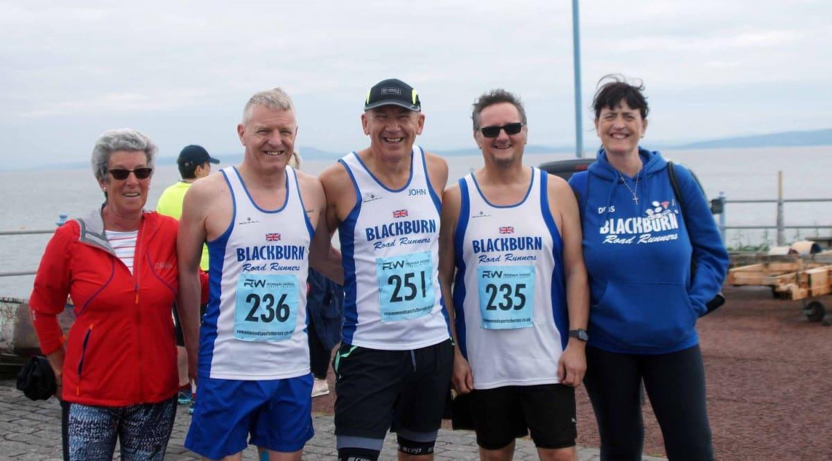Morecambe Festival of Running - January Logo