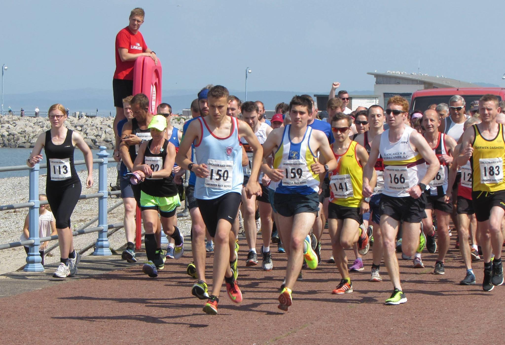 Morecambe Marathon, Half Marathon & 10k Logo