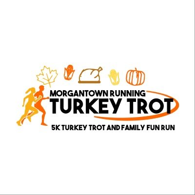 Morgantown Running 5k Turkey Trot 2026 Logo