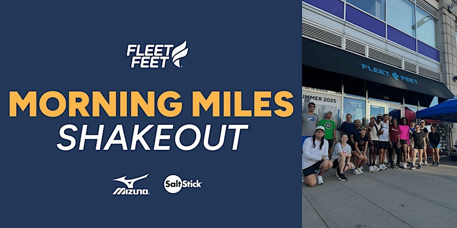 Morning Miles Shakeout with Mizuno