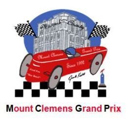 Mount Clemens Grand Prix Soapbox Derby Style Race - 33rd Annual Logo