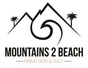 Mountains 2 Beach Marathon and Half Logo