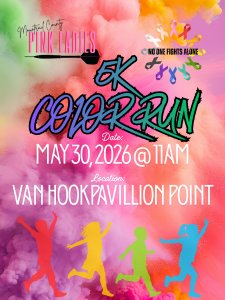 Mountrail County Pink Ladies 5k Color Run