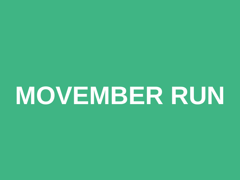 Movember Run