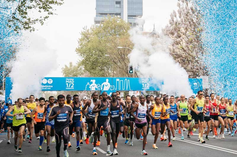 Movistar Madrid Half Marathon Logo