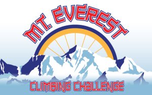 Mt. Everest Climbing Challenge: 29,032' in 29 days or less. Logo