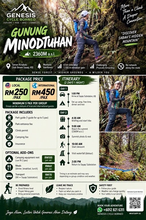 Mt. Minodtuhan Trip - 19-20 Nov 2026