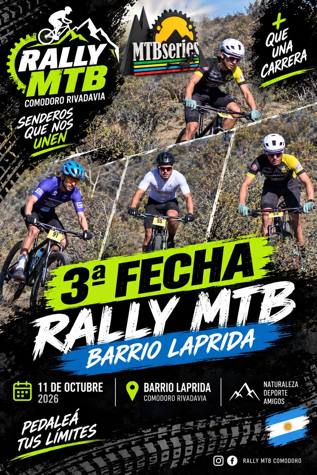 MTB SERIES 3° FECHA ( B LAPRIDA)- COMODORO RIVADA...