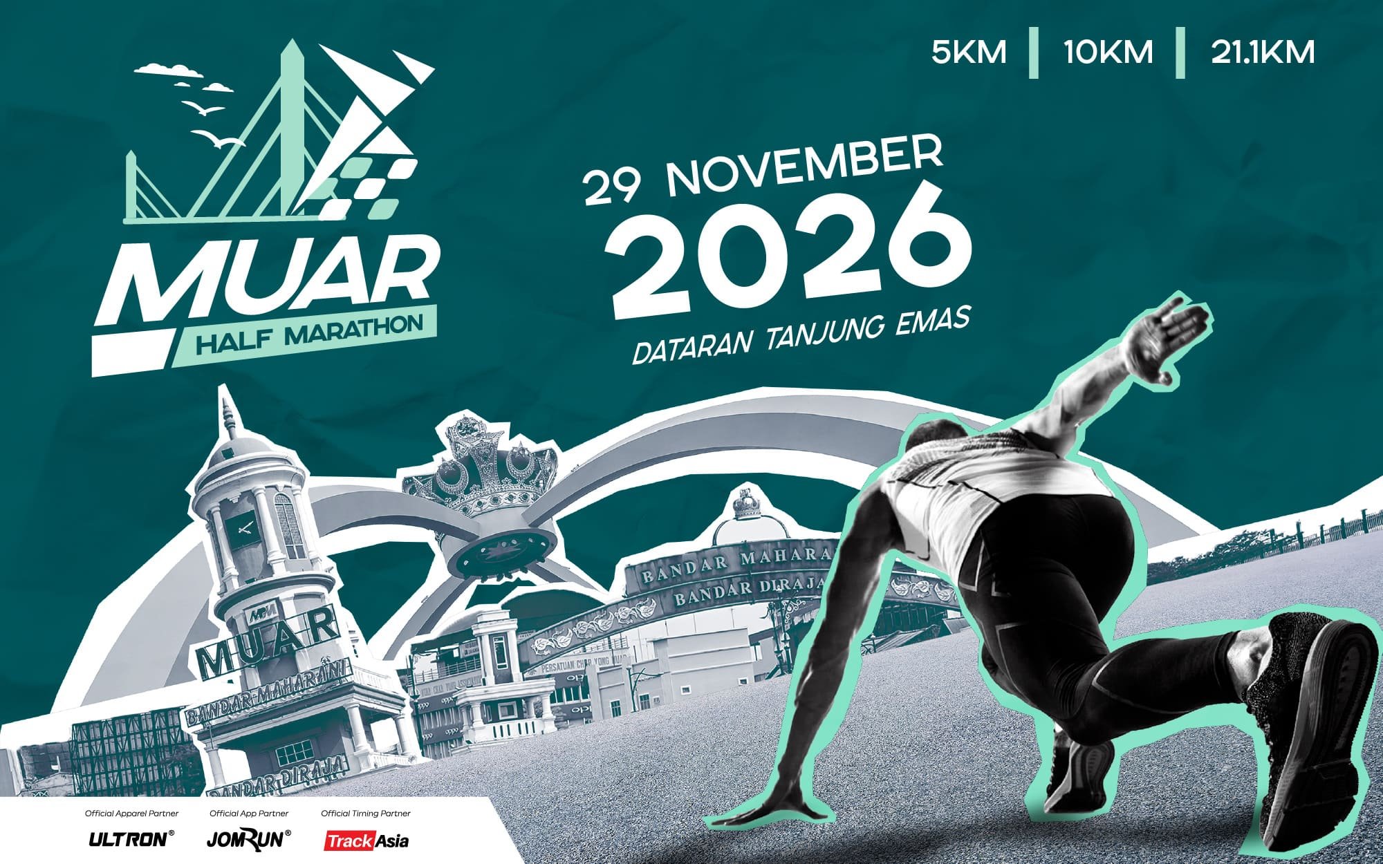 Muar Half Marathon Powered by JomRun®