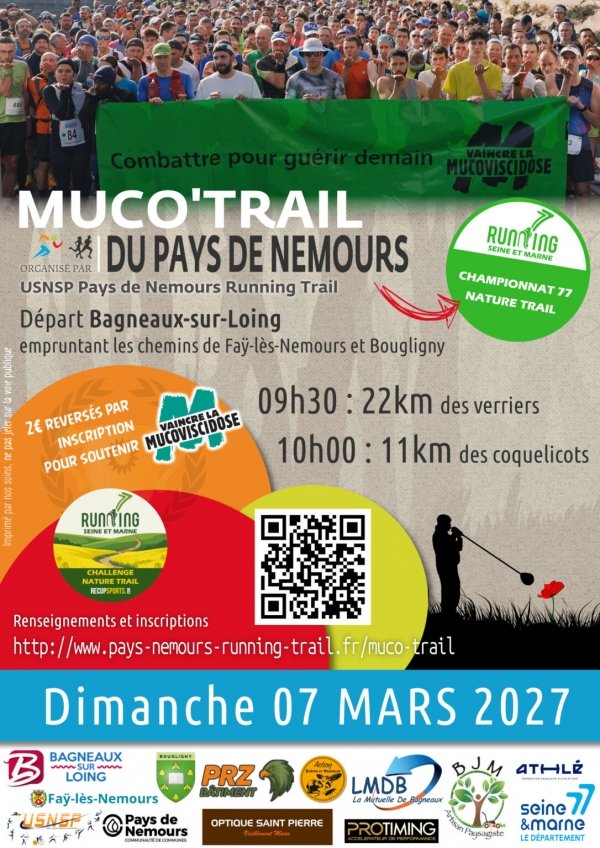 Muco'Trail du Pays de Nemours Logo