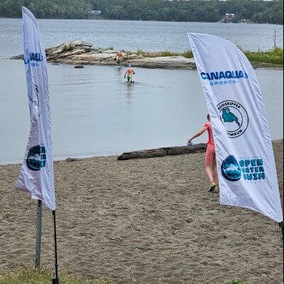 Mudskipper Ontario SwimRun Championships and Parry Sound Open Water Swim Logo