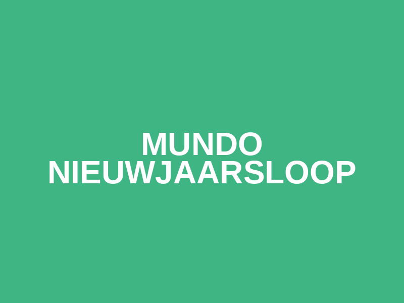 Mundo Nieuwjaarsloop