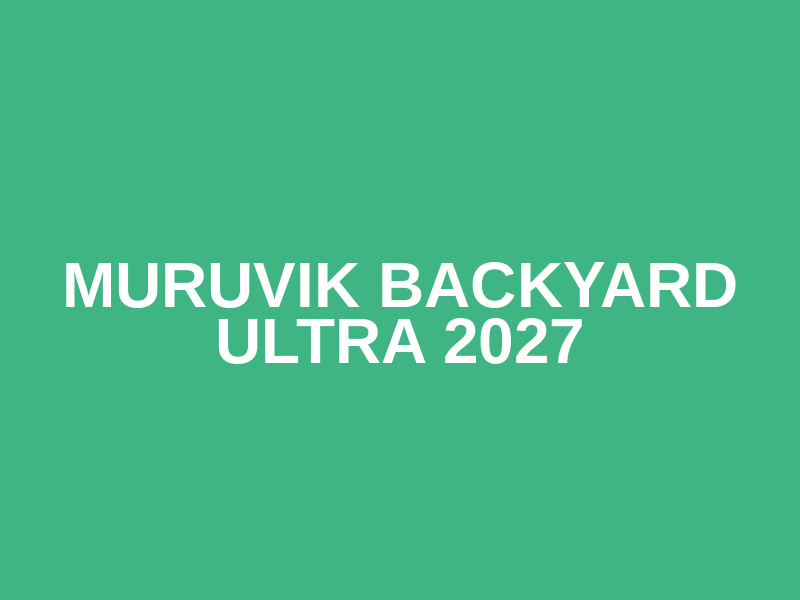 Muruvik Backyard Ultra 2027 Logo