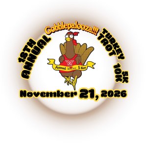 MVHS Cares Gobblepalooza 5k/10k Turkey Trot & Wellness Walk Logo