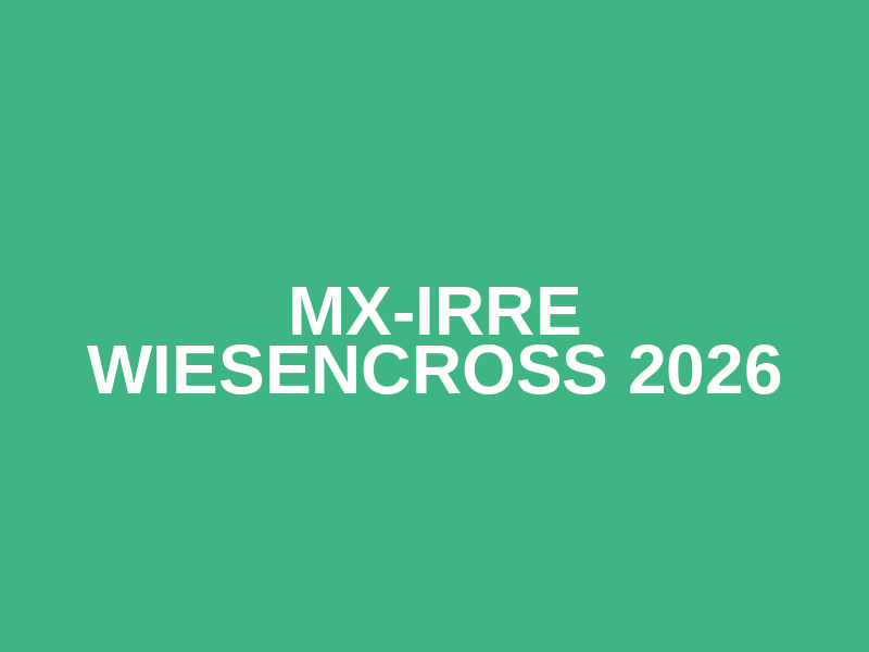 MX-Irre Wiesencross 2026 Logo