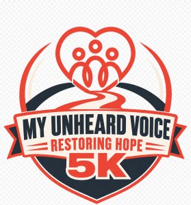 My Unheard Voice: Restoring Hope 5K Logo