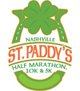 Nashville St. Paddy's Half Marathon, 10K & 5K Logo