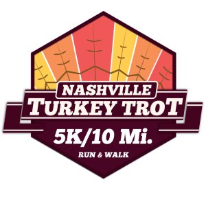Nashville Turkey Trot 10 Mile and 5K Logo