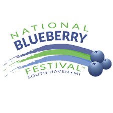 National Blueberry Festival 5k Run and Walk Logo