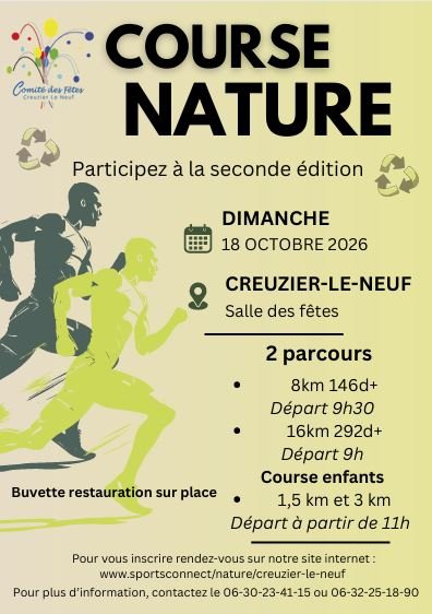 Nature CREUZIER LE NEUF Logo