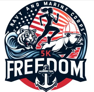 Navy and Marine Corps Freedom 5K 2026 Logo