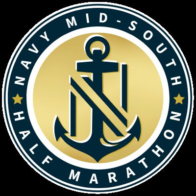 Navy Mid-South Half Marathon Logo