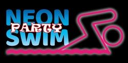 Neon Party Swim Logo