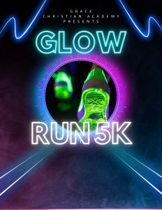 Neon Run 5k and 1 Mile Fun Run Logo