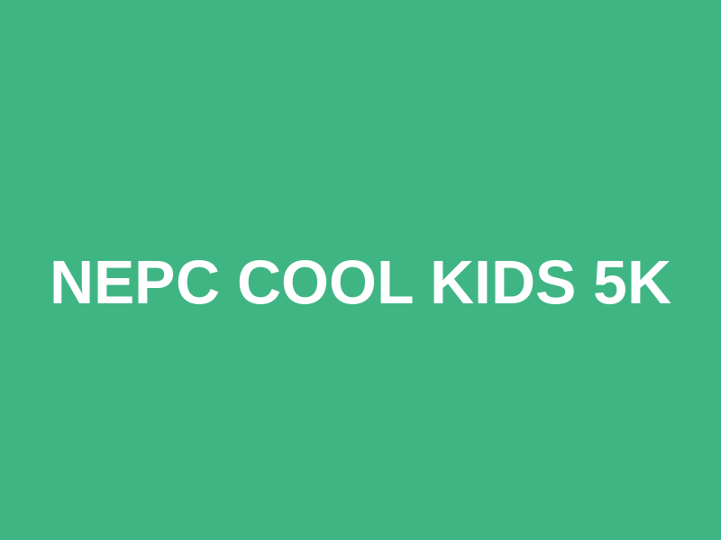 NEPC Cool Kids 5k Logo