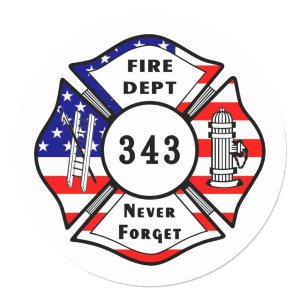 Never Forget 343 Logo