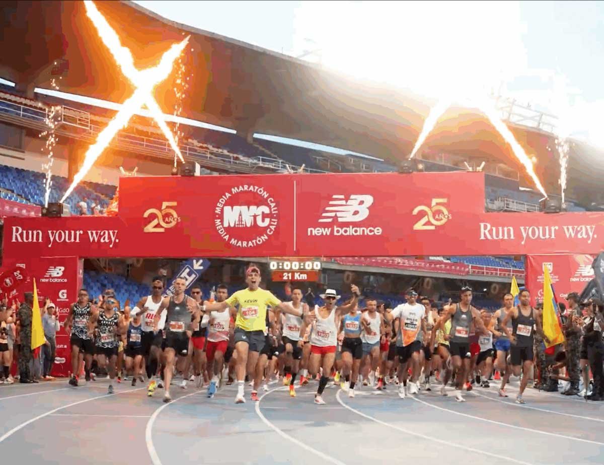 New Balance Cali Half Marathon Logo