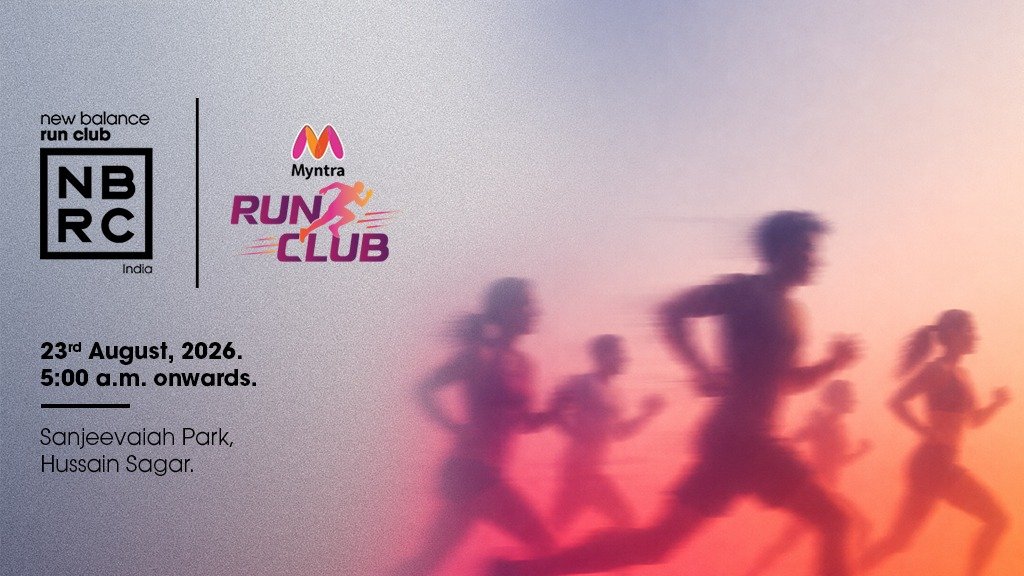 New Balance Run Club X Myntra Run Club- Hyderabad