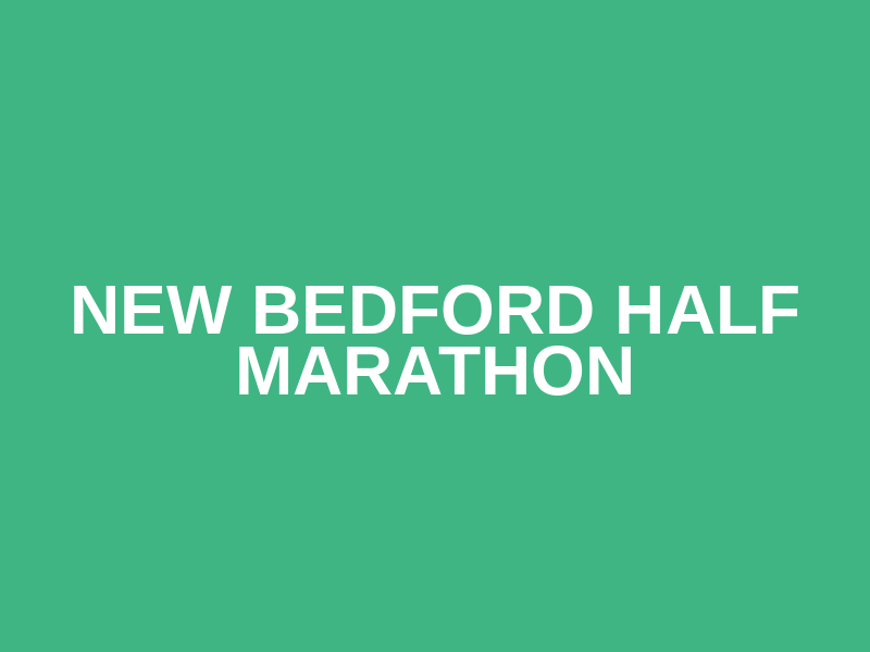 New Bedford Half Marathon Logo