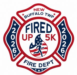 New Buffalo Township Fired Up 5K Logo