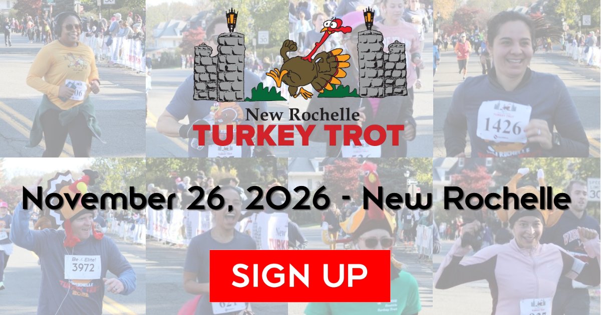 New Rochelle Turkey Trot 5K Run/Walk 2026 Logo