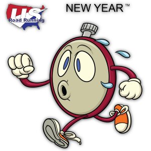 New Year 5K, & 10K at Roof Park, New Cumberland, PA (01) 30 Logo