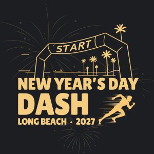 New Year's Day Dash – 5K, 10K, 10-Miler, Half Marathon Logo