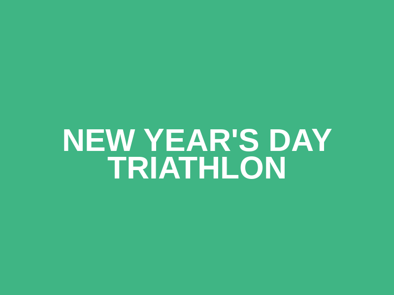 New Year's Day Triathlon