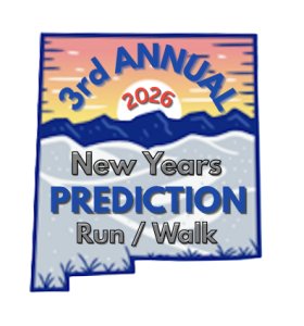 New Year's Prediction 5k and 1 mile Run/Walk Logo