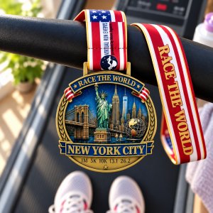 New York City Virtual Race 2026 – Run or Walk Anytime | 1M, 5K, 10K, 13.1 & 26.2