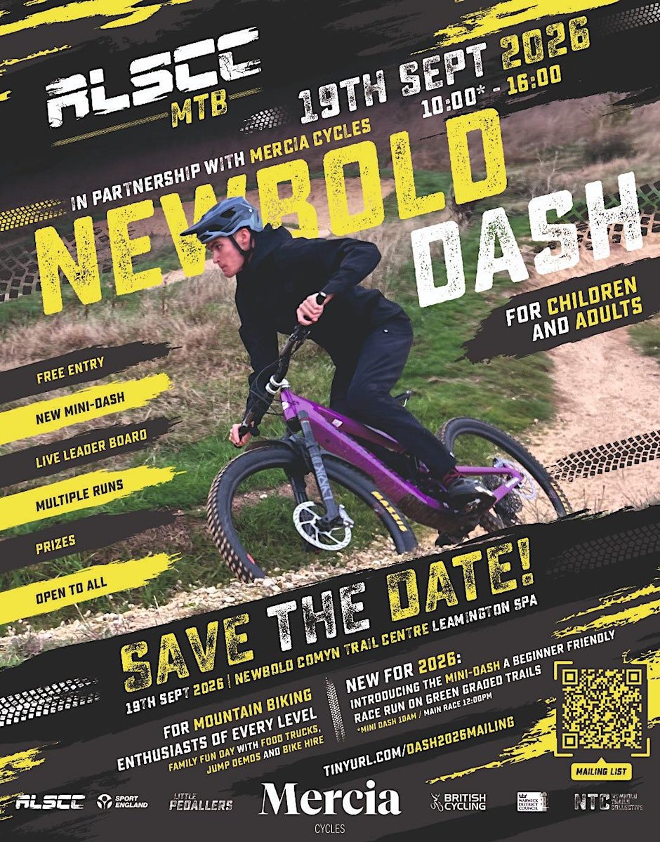 Newbold Dash 2026 Mountain Bike Race