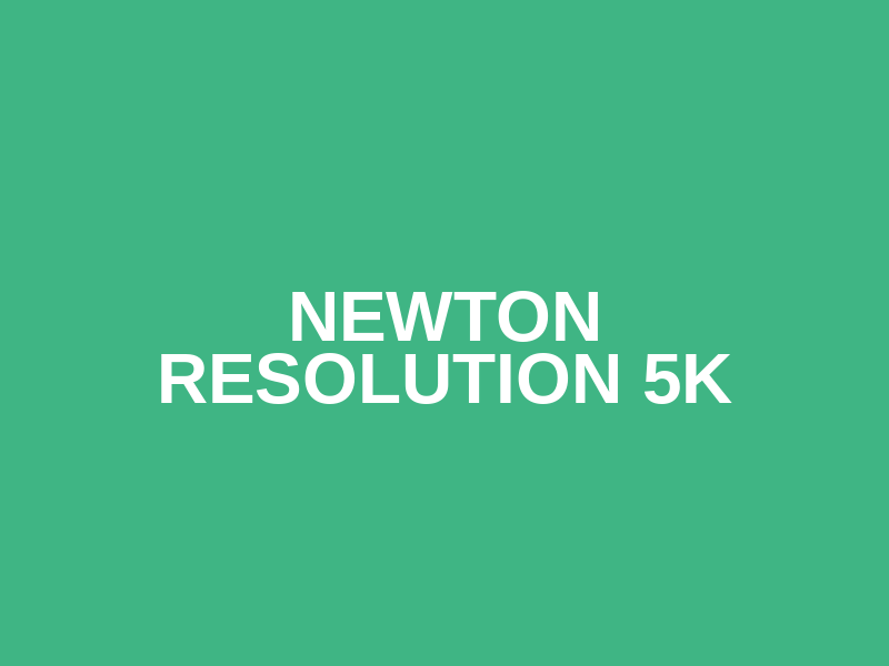 Newton Resolution 5k Logo