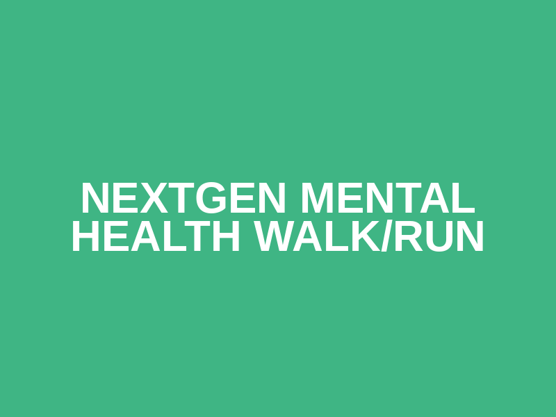 NextGen Mental Health WalK/Run Logo