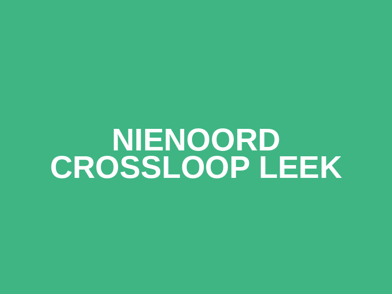 Nienoord crossloop Leek