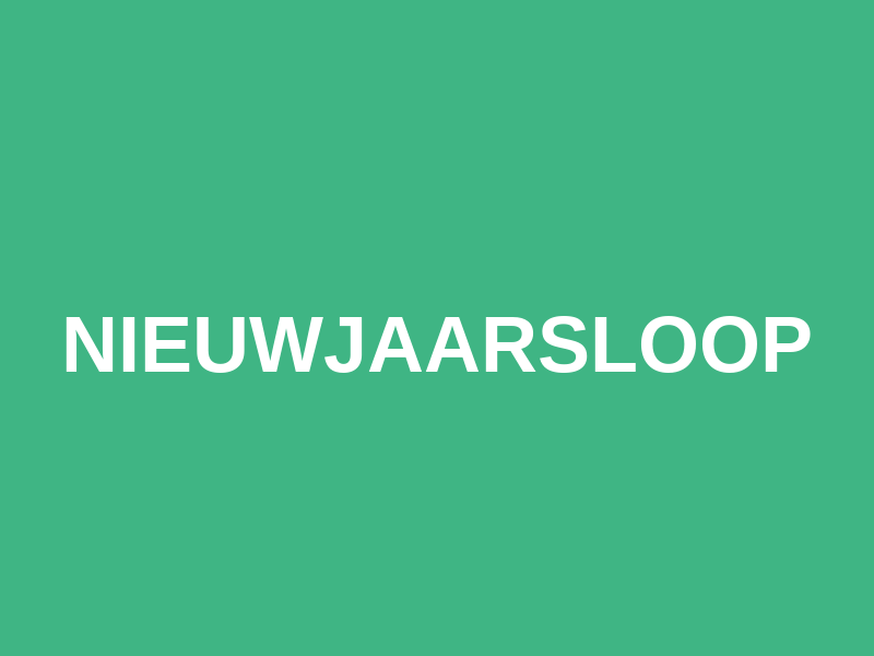 Nieuwjaarsloop Logo